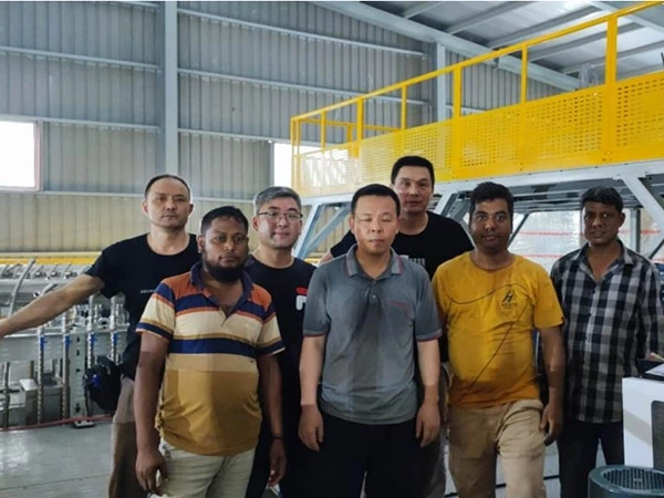 776net必赢官网最新SSMS生产线开始在客户车间安装